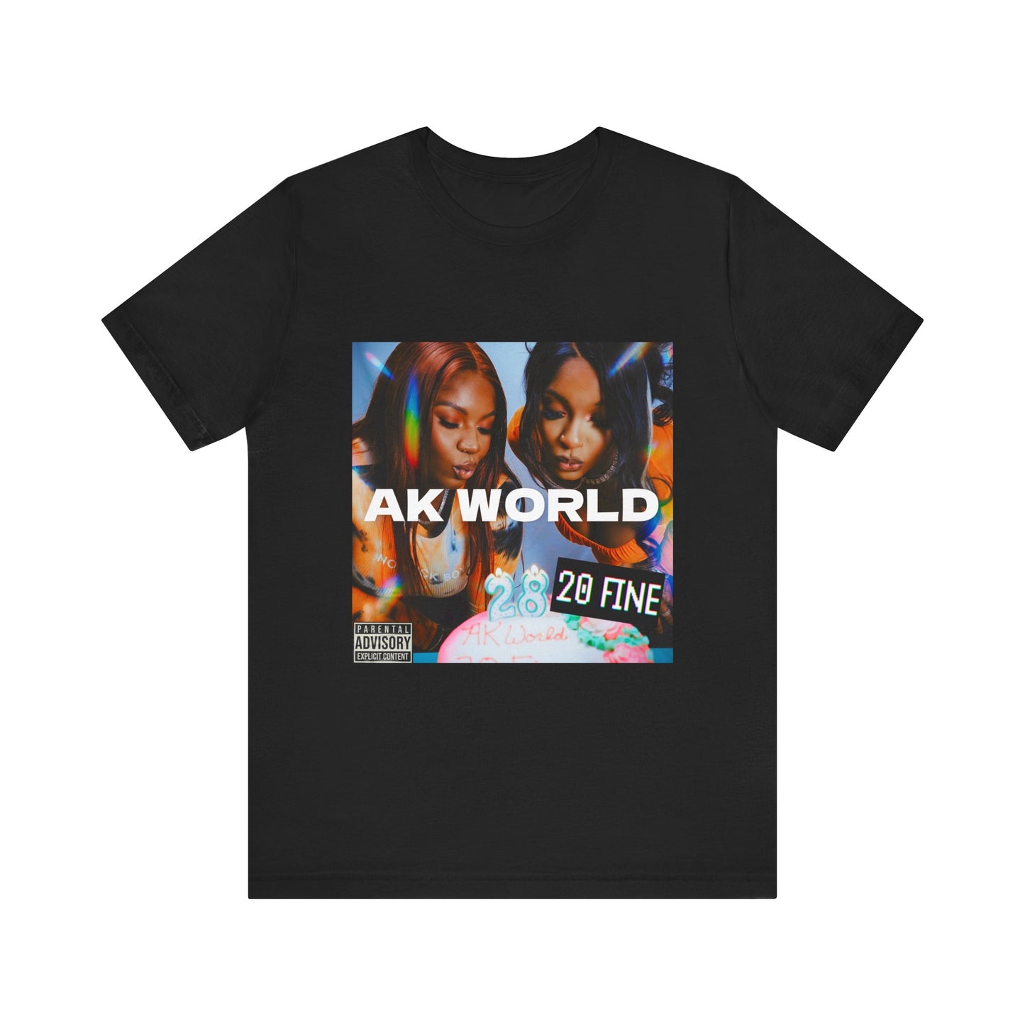 Short Sleeve AK WORLD 20 Fine Tee