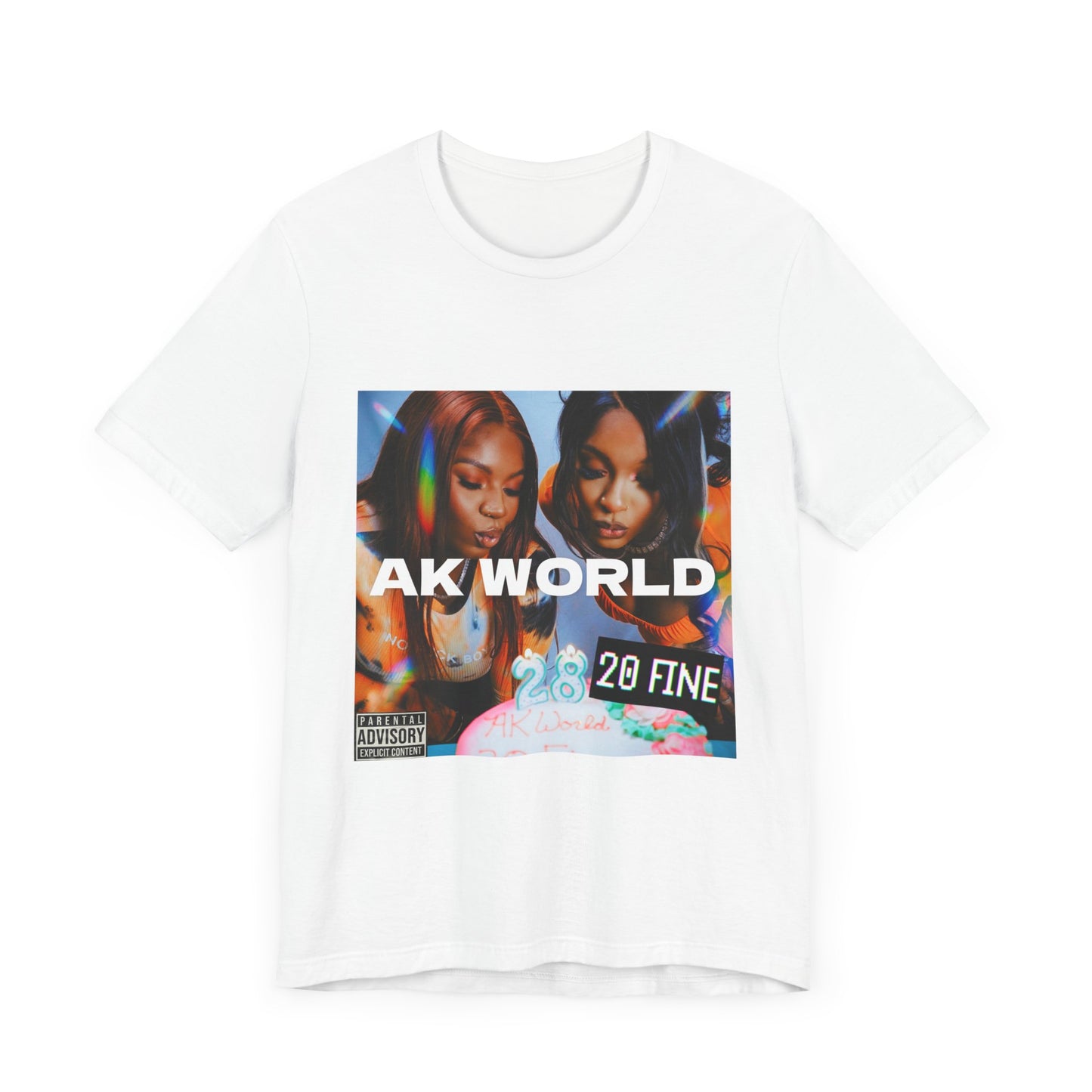 Short Sleeve AK WORLD 20 Fine Tee