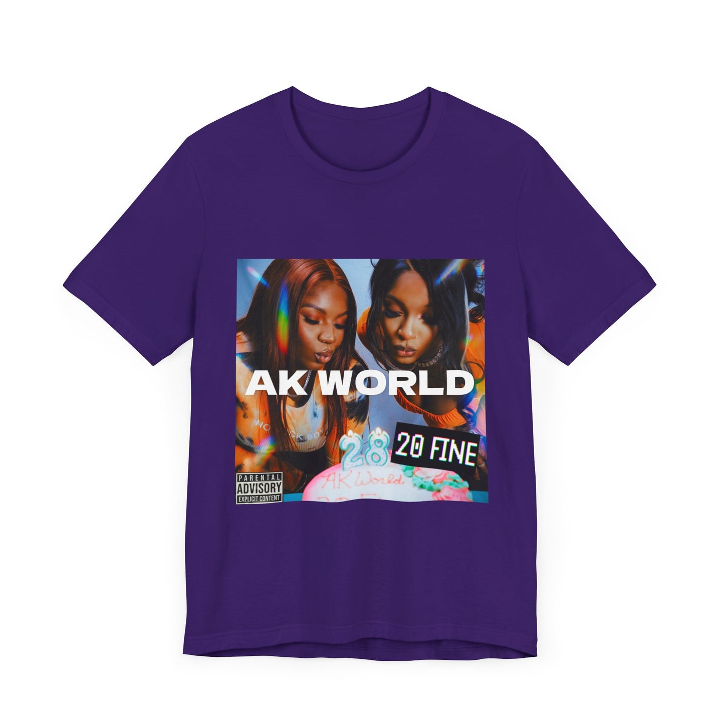 Short Sleeve AK WORLD 20 Fine Tee