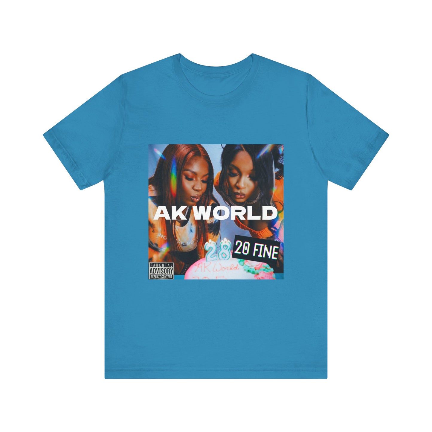 Short Sleeve AK WORLD 20 Fine Tee