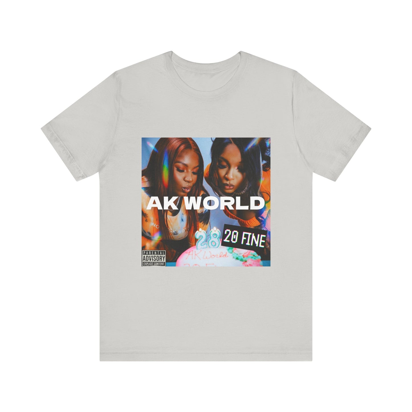 Short Sleeve AK WORLD 20 Fine Tee