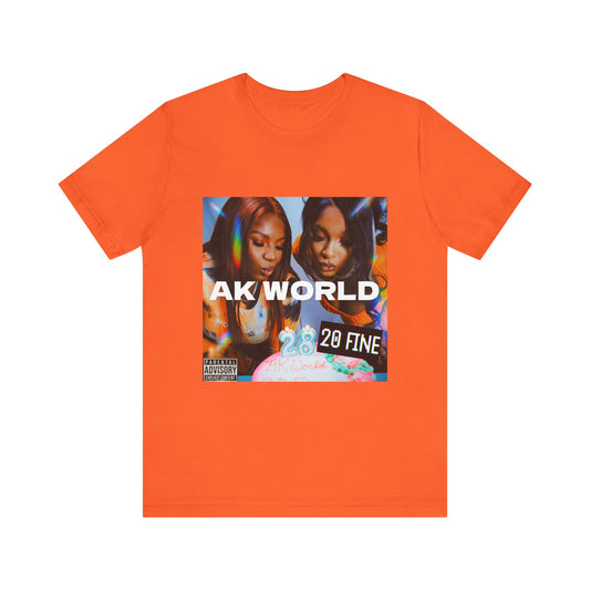 Short Sleeve AK WORLD 20 Fine Tee