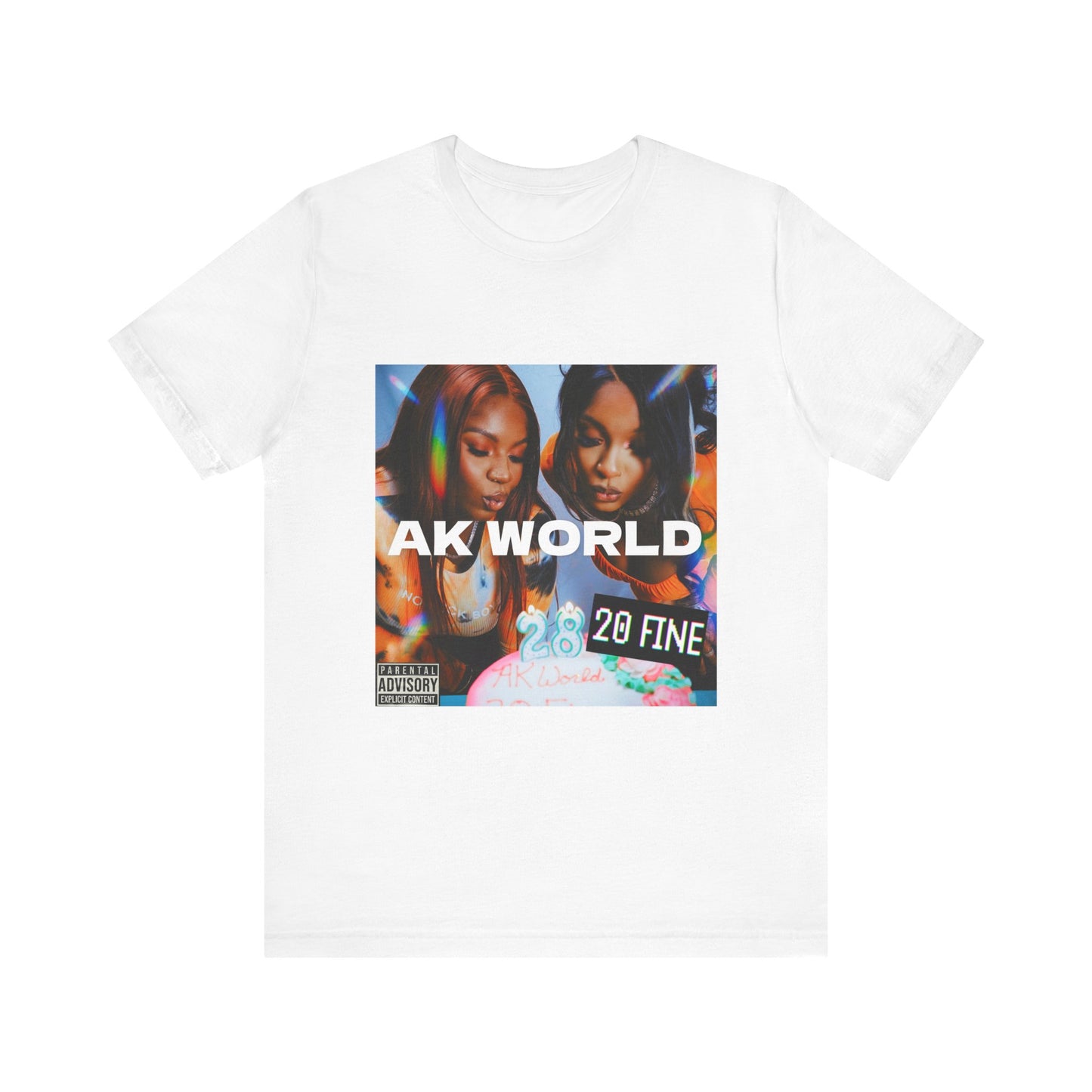 Short Sleeve AK WORLD 20 Fine Tee